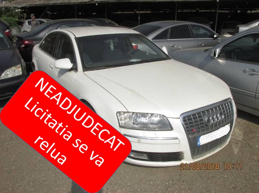 Autoturism marca Audi A8 - 2004 - a doua licitatie